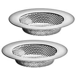 2 Pack - 4.5"" Top / 3"" Basket - Kitchen Sink Drain Strainer Large Ba