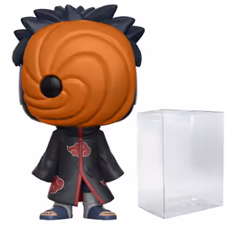 POP Naruto Shippuden - Tobi Funko Pop! Vinyl Figure (Bundled with Compatible Pop Box Protector Case) Multicolor 3.75 inches