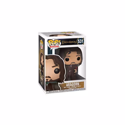 POP Lord of The Rings - Aragorn Funko Vinyl Figure (Bundled with Compatible Box Protector Case)  Multicolored  3.75 inches