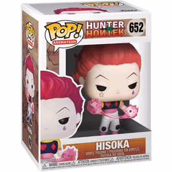 POP Funko Anime: Hunter x Hunter - Hisoka Vinyl Figure (Includes Compatible Box Protector Case)