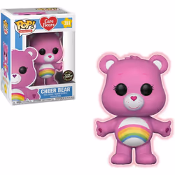 Funko Cheer Bear (Care Bears) Pop! Animation (GITD) Chase