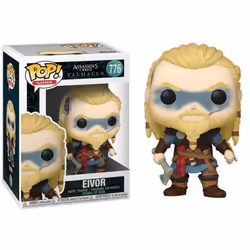 Funko Pop! Assassins Creed Valhalla - Eivor Vinyl Figure (Bundled with Compatible Box Protector Case)  Multicolor  3.75 inches