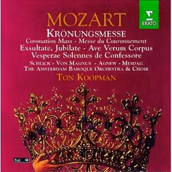 Warner Music Ton Koopman - Mozart: Krönungsmesse KV 317, Ave Verum Corpus KV 618, CD, Classic, CD, Ton Koopman, Physical medi ...
