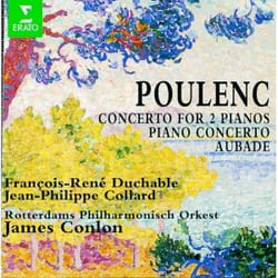Warner Music James Conlon - Poulenc: Piano Concertos & Aubade, CD Classic