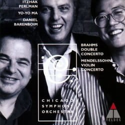 Warner Music Daniel Barenboim - Brahms: Double Concerto - Mendelssohn: Violin Concerto, CD Classic