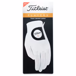 Players Glove Men's, White, M/L