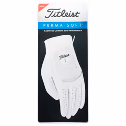 PermaSoft Glove Men's, White, L