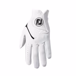 FootJoy TropiCool Gloves  White  Cadet XLarge  Worn on Left Hand