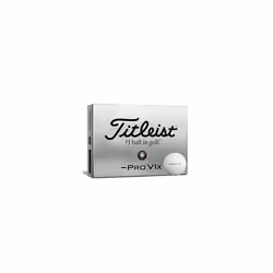 Unisexs Pro V1x Left Dash Golf Ball White One Size