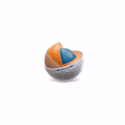 Unisexs Pro V1x Left Dash Golf Ball White One Size