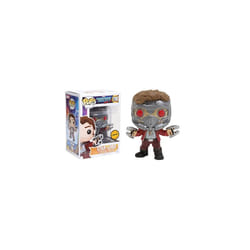 POP! Guardians Of The Galaxy Vol 2: Star-Lord (CHASE) - Stylized Marvel Vinyl Bobble-Head Figure 198 NEW