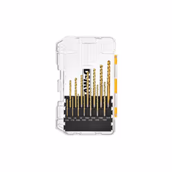 DEWALT Titanium Nitride Coated Drill Bit Set  Pilot Point  21-Piece (DW1361)