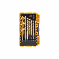 DEWALT Titanium Nitride Coated Drill Bit Set  Pilot Point  21-Piece (DW1361)