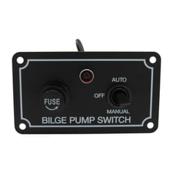 12V Bilge Pump Switch (IP65 Water Resistant Rocker Panel Horizontal)