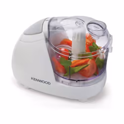 Kenwood Mini Chopper 0.35 Litre Dishwasher Safe Bowl 2 Speeds Rubber Feet for Food Chopper Stability 300 W CH180A