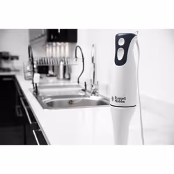 Russell Hobbs Food Collection Hand Mixer with 6 Speed 14451 125 W - White & Hobbs Food Collection Hand Blender 22241 2