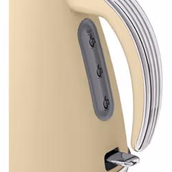 Swan SK19020ON, Retro 1.5 Litre Jug Kettle with 360 Degree Rotational Base, 3KW, Orange - Cream