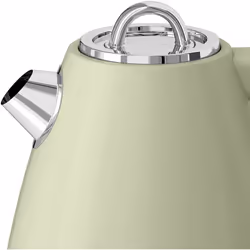 Swan SK19020ON, Retro 1.5 Litre Jug Kettle with 360 Degree Rotational Base, 3KW, Orange -  Green
