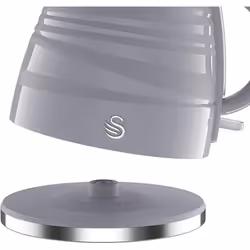 Swan SK31050WN, Symphony 1.7 Litre Jug Kettle with Rapid Boil, 3000 Watts, White - Grey