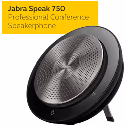 Jabra Speak 750 Speaker Phone - Unified Communications Certified Portable Conference Speaker with Bluetooth Adapter and USB