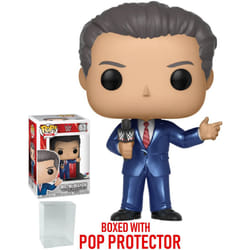 Funko Pop! WWE: Vince McMahon Vinyl Figure (Bundled with Pop Box Protector Case)