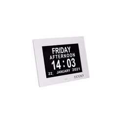 Dementia Clocks 7 Inches Calendar Clocks Day Date Clock Digital Clock with Large Clear Digits Display, Alarm Clock With HD Di ...