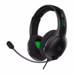 PDP LVL50, Wired, Gaming, 272 g, Headset, Black, Green, Grey
