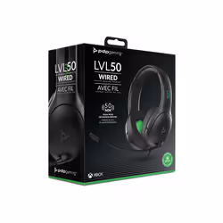 PDP LVL50 Headset Wired Head-band Gaming Black, Green, Grey - Additional view 8
