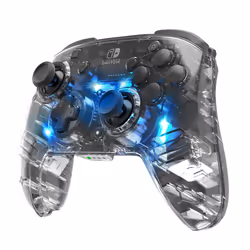 PDP Afterglow, Gamepad, Nintendo Switch, Nintendo Switch Lite, Nintendo Switch OLED, Analogue / Digital, Wireless, 9 m, Black ...
