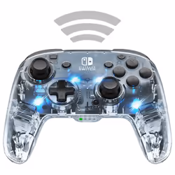 PDP Afterglow Black, Transparent Gamepad Analogue / Digital Nintendo Switch, Nintendo Switch Lite, Nintendo Switch OLED - Additional view 5