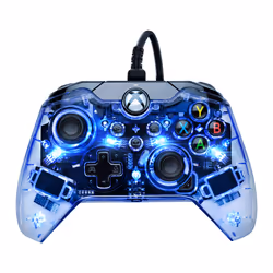 PDP Afterglow Black, Blue, Transparent USB Gamepad Analogue / Digital Xbox One, Xbox Series S, Xbox Series X - Additional view 5