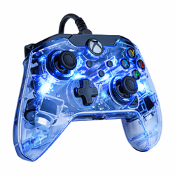 PDP Afterglow Black, Blue, Transparent USB Gamepad Analogue / Digital Xbox One, Xbox Series S, Xbox Series X - Additional view 7