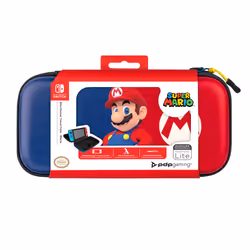 PDP Slim Deluxe: Power Pose Mario Hardshell case Nintendo Blue, Red