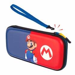 PDP Slim Deluxe: Power Pose Mario Hardshell case Nintendo Blue, Red - Additional view 7