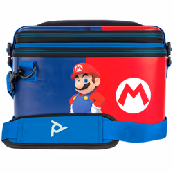 PDP Overnight: Power Pose Mario, Hardshell case, Nintendo, Multicolour, Nintendo Switch, Nintendo Switch Lite, Nintendo Switc ...