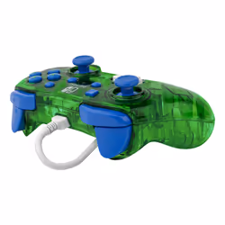 PDP Rock Candy: Luigi Lime Blue, Green, Translucent USB Gamepad Analogue / Digital Nintendo Switch, Nintendo Switch Lite, Nintendo Switch OLED - Additional view 4