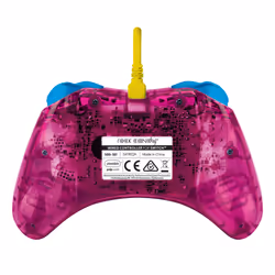PDP Rock Candy: Bubblegum Peach Pink, Translucent USB Gamepad Analogue / Digital Nintendo Switch, Nintendo Switch Lite, Nintendo Switch OLED - Additional view 2