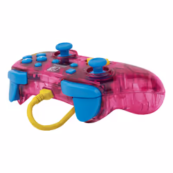 PDP Rock Candy: Bubblegum Peach Pink, Translucent USB Gamepad Analogue / Digital Nintendo Switch, Nintendo Switch Lite, Nintendo Switch OLED - Additional view 4
