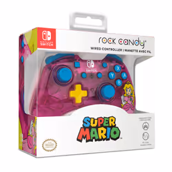 PDP Rock Candy: Bubblegum Peach Pink, Translucent USB Gamepad Analogue / Digital Nintendo Switch, Nintendo Switch Lite, Nintendo Switch OLED - Additional view 8