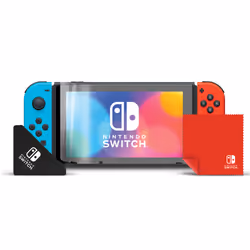 PDP Nintendo Switch & OLED Multi Screen Protector Kit, Screen protector, Nintendo Switch, Transparent, Scratch resistant, Sha ...