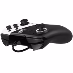 PDP Faceoff Deluxe+ Audio Wired Controller: Black & White - Additional view 6