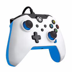 PDP Wired Controller: Ion White - Xbox Series X|S, Xbox One, Xbox, Windows 10/11