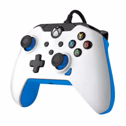 PDP Wired Controller: Ion White - Xbox Series X|S, Xbox One, Xbox, Windows 10/11