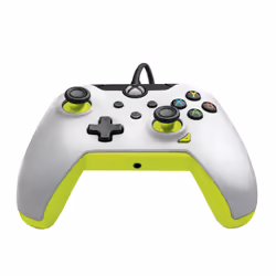 PDP Wired Controller: Electric White - Xbox Series X|S, Xbox One, Xbox, Windows 10/11