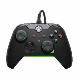 PDP Wired Controller: Neon Black - Xbox Series X|S, Xbox One, Xbox, Windows 10/11, Gamepad, PC, Xbox One, Xbox Series S, Xbox ...