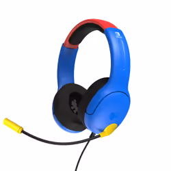 PDP LVL40, Wired, Gaming, 200 g, Headset, Blue, Red