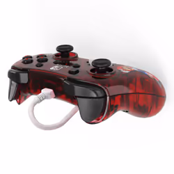 PDP Rock Candy: Mario Punch Red, Translucent USB Gamepad Analogue / Digital Nintendo Switch, Nintendo Switch Lite, Nintendo Switch OLED - Additional view 4