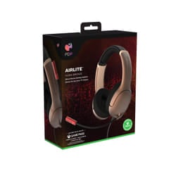 PDP Airlite Headset Wired Head-band Gaming Black, Bronze