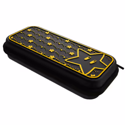 PDP Travel Case Plus GLOW: Super Star, For Nintendo Switch, Nintendo Switch Lite, Nintendo Switch - OLED Model