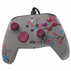 PDP REMATCH GLOW Advanced Wired Controller: Cherry Blossom, For Xbox Series X|S, Xbox One, & Windows 10/11 PC
